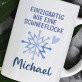einzigartig wie eine Schneeflocke - Tassen