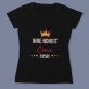 Ihre hoheit oma - Schwarzes T-Shirt für Damen