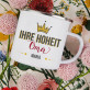Ihre Hoheit - emaillierter Becher