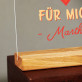 Du bist alles für mich - Druck auf Acrylglas