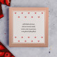 Liebe meines Lebens - Schokolade mit Erdbeeren