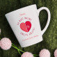 du bist meine zweite Hälfte - Personalisierte Tasse