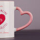 du bist meine zweite Hälfte - Personalisierte Tasse