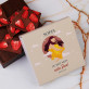 Du bist mein Stern - Schokolade mit Erdbeeren