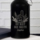 Du bist die Beste - Wasserflasche 0,4l mit Karabinerhaken