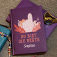 Du bist die Beste - Notizbuch A5 mit Aufdruck