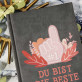 Du bist die Beste - Notizbuch A5 mit Aufdruck