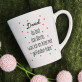 du bist das Beste, was ich im Internet gefunden habe - Personalisierte Tasse