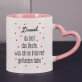 du bist das Beste, was ich im Internet gefunden habe - Personalisierte Tasse