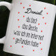 du bist das Beste, was ich im Internet gefunden habe - Personalisierte Tasse