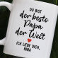 Du bist der beste Papa - Personalisierte Tasse