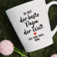 Du bist der beste Papa - Personalisierte Tasse
