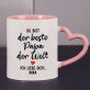 Du bist der beste Papa - Personalisierte Tasse