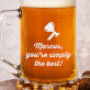 Simply the best - Personalisierter Bierkrug