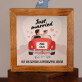 Just married Jahrestag - Holzspardose