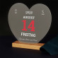 Seite kalender - Druck auf Acrylglas Herz