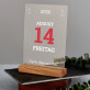 Seite Kalender - Druck auf Acrylglas