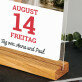 Seite Kalender - Druck auf Acrylglas