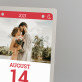Seite Kalender - Druck auf Acrylglas