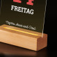 Seite kalender - Druck auf Acrylglas mit LED Beleuchtung