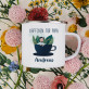 Käffchen für Papa - emaillierter Becher