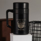 Käffchen für papa - Thermobecher mit Henkel