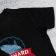 Geborener Angler - Schwarzes T-Shirt für Herren