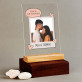 Jeden Tag liebe ich dich mehr - Druck auf Acrylglas