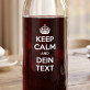 Keep Calm - Karaffe mit Gravur