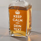 Keep Calm - Whiskykaraffe mit Gravur