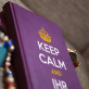 Keep Calm - Notizbuch A5 mit Aufdruck
