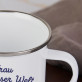 Frau nicht von dieser Welt - emaillierter Becher