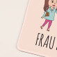 Frau mit Klasse - Mauspad