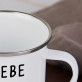 Ich liebe meine Oma - emaillierter Becher
