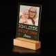 Ich liebe meine Oma - Druck auf Acrylglas mit LED Beleuchtung