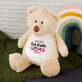 ich liebe dich 2 - Maskottchen mit Stickerei