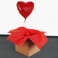 Ich liebe Dich - Heliumballon - Herz
