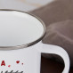 Ich liebe dich - emaillierter Becher