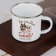 Ich liebe dich, mein Schatz - emaillierter Becher