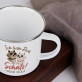 Ich liebe dich, mein Schatz - emaillierter Becher
