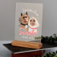 Ich liebe dich mein schatz - Druck auf Acrylglas