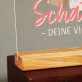 Ich liebe dich mein schatz - Druck auf Acrylglas
