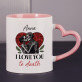 I love you to death - Personalisierte Tasse
