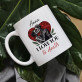 I love you to death - Personalisierte Tasse