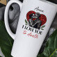I love you to death - Personalisierte Tasse