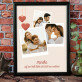 Ich liebe dich am meisten - Collage aus Fotos