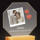 Ich liebe dich am meisten - Achteck 