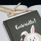 Ich liebe Dich, Mein Hase - Notizbuch A5 mit Aufdruck