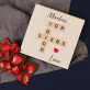 ich liebe Dich Scrabble - Schokolade mit Erdbeeren