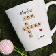 ich liebe Dich Scrabble - Personalisierte Tasse